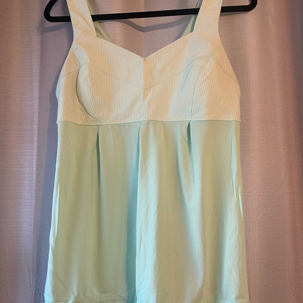 Light Green Lululemon Tank